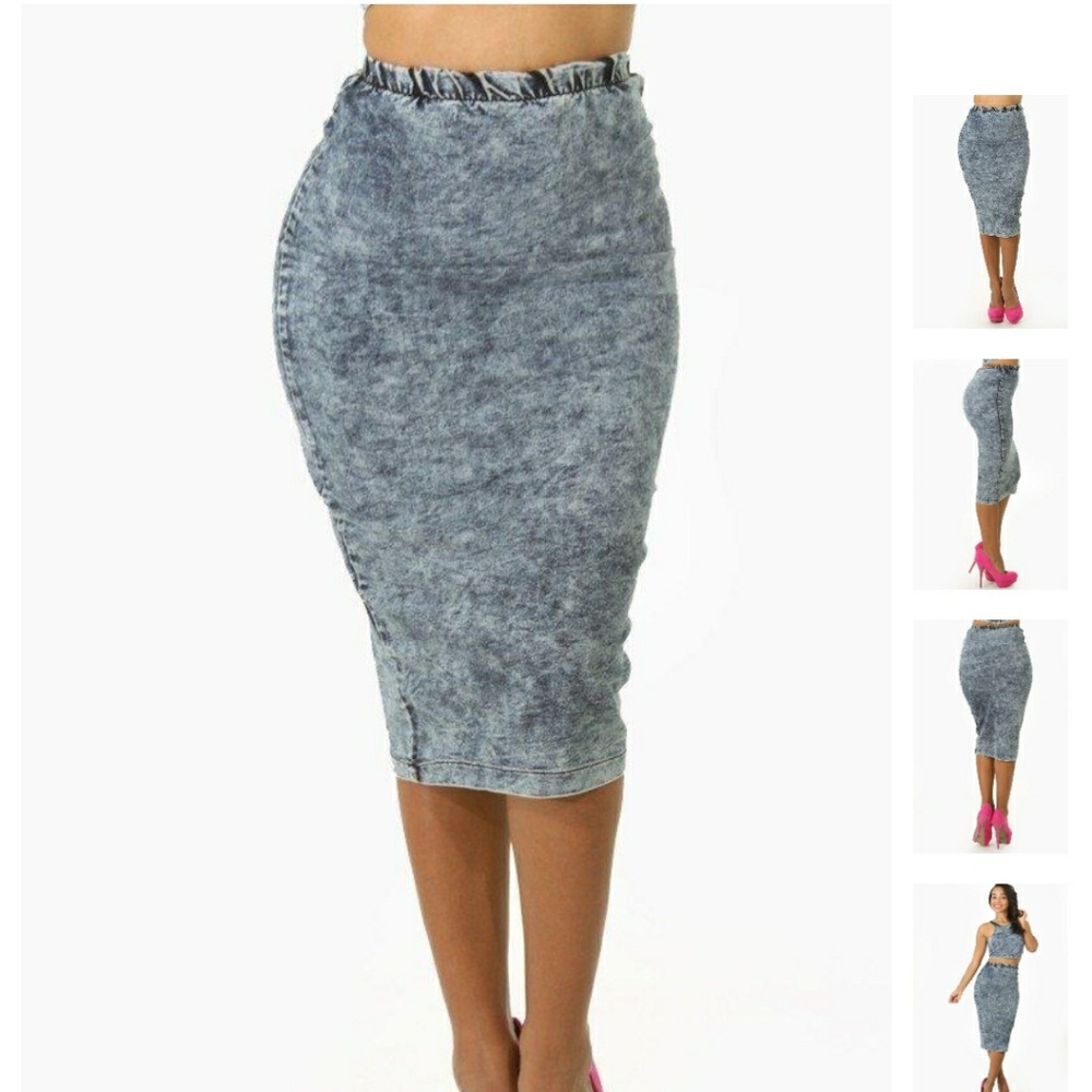 Jean Skirt